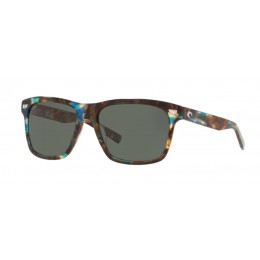 Costa Aransas Men's Sunglasses Shiny Ocean Tortoise/Gray