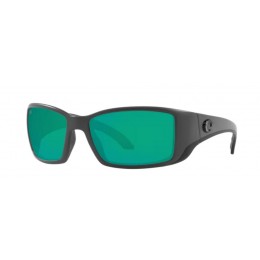 Costa Blackfin Men's Sunglasses Matte Gray/Green Mirror