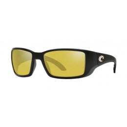 Costa Blackfin Men's Sunglasses Matte Black/Sunrise Silver Mirror
