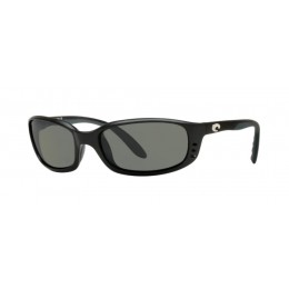 Costa Brine Men's Sunglasses Matte Black/Gray