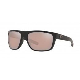 Costa Broadbill Men's Sunglasses Matte Black/Copper Silver Mirror