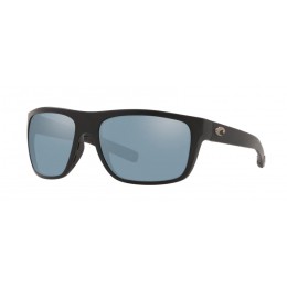 Costa Broadbill Men's Sunglasses Matte Black/Gray Silver Mirror