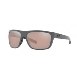 Costa Broadbill Men's Sunglasses Matte Gray/Copper Silver Mirror