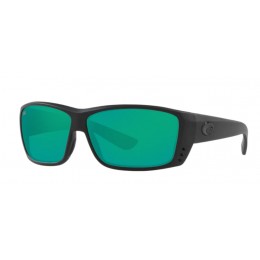Costa Cat Cay Men's Sunglasses Blackout/Green Mirror