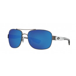 Costa Cocos Men's Sunglasses Gunmetal/Blue Mirror