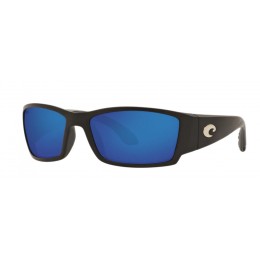 Costa Corbina Men's Sunglasses Matte Black/Blue Mirror