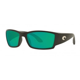 Costa Corbina Men's Sunglasses Matte Black/Green Mirror