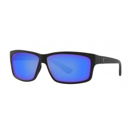 Costa Cut Men's Sunglasses Blackout/Blue Mirror