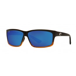 Costa Cut Men's Sunglasses Coconut Fade/Blue Mirror