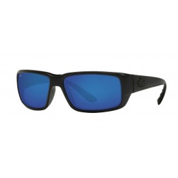 Costa Fantail Men's Sunglasses Blackout/Blue Mirror
