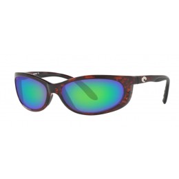 Costa Fathom Men's Sunglasses Tortoise/Green Mirror