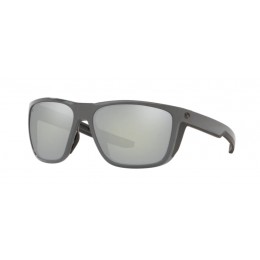 Costa Ferg Men's Sunglasses Matte Gray/Gray Silver Mirror