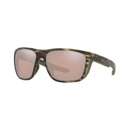 Costa Ferg Men's Sunglasses Matte Reef/Copper Silver Mirror
