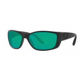 Costa Fisch Men's Sunglasses Blackout/Green Mirror