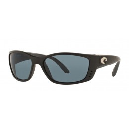 Costa Fisch Men's Sunglasses Matte Black/Gray