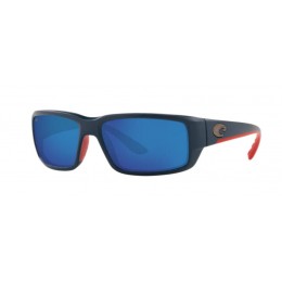 Costa Freedom Series Fantail Men's Sunglasses Matte Freedom Fade/Blue Mirror