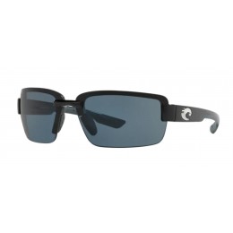 Costa Galveston Men's Sunglasses Shiny Black/Gray