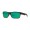 Costa Half Moon Men's Sunglasses Black/Shiny Tort/Green Mirror