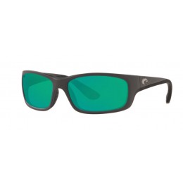 Costa Jose Men's Sunglasses Matte Gray/Green Mirror