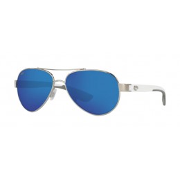 Costa Loreto Men's Sunglasses Palladium/Blue Mirror