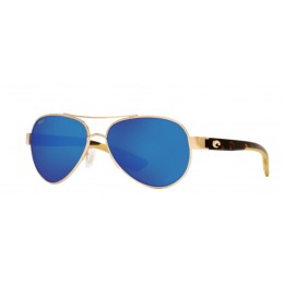 Costa Loreto Men's Sunglasses Rose Gold/Blue Mirror