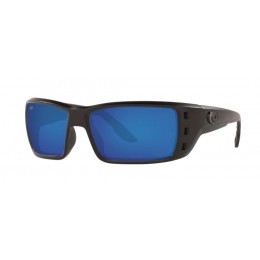 Costa Permit Men's Sunglasses Blackout/Blue Mirror