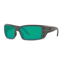 Costa Permit Men's Sunglasses Matte Gray/Green Mirror