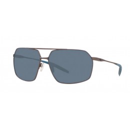 Costa Pilothouse Men's Sunglasses Matte Dark Gunmetal/Gray