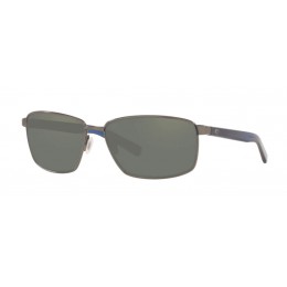 Costa Ponce Men's Sunglasses Brushed Gunmetal/Gray