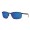 Costa Ponce Men's Sunglasses Matte Black/Blue Mirror