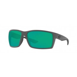 Costa Reefton Men's Sunglasses Matte Gray/Green Mirror