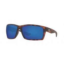 Costa Reefton Men's Sunglasses Retro Tortoise/Blue Mirror