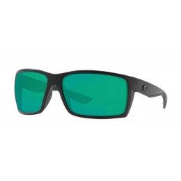 Costa Reefton Men's Sunglasses Blackout/Green Mirror