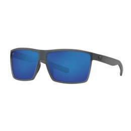 Costa Rincon Men's Sunglasses Matte Smoke Crystal Fade/Blue Mirror