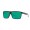 Costa Rincon Men's Sunglasses Shiny Black/Green Mirror