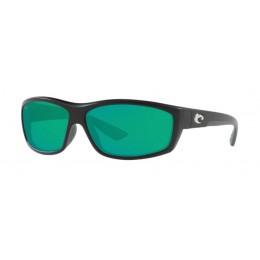 Costa Saltbreak Men's Sunglasses Matte Black/Green Mirror