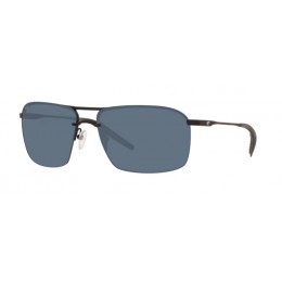 Costa Skimmer Men's Sunglasses Matte Black/Gray