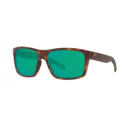 Costa Slack Tide Men's Sunglasses Matte Tortoise/Green Mirror