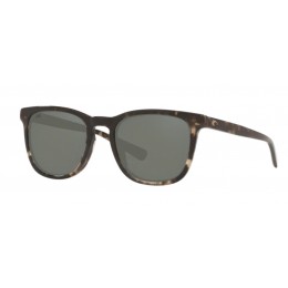 Costa Sullivan Men's Sunglasses Shiny Black Kelp/Gray