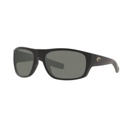 Costa Tico Men's Sunglasses Matte Black/Gray