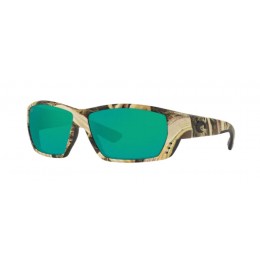 Costa Tuna Alley Men's Sunglasses Mossy Oak Shadow Grass Blades Camo/Green Mirror