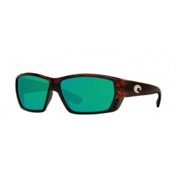 Costa Tuna Alley Men's Sunglasses Tortoise/Green Mirror