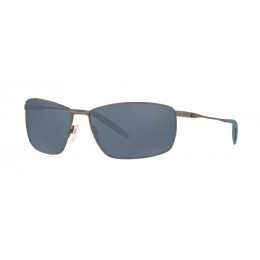Costa Turret Men's Sunglasses Matte Dark Gunmetal/Gray Silver Mirror