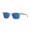 Costa Tybee Men's Sunglasses Shiny Light Gray Crystal/Blue Mirror