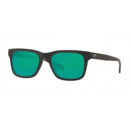 Costa Tybee Men's Sunglasses Matte Black/Green Mirror