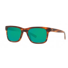 Costa Tybee Men's Sunglasses Tortoise/Green Mirror