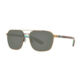 Costa Wader Men's Sunglasses Antique Gold/Gray