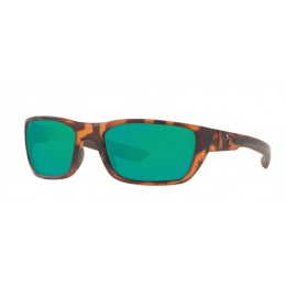 Costa Whitetip Men's Sunglasses Retro Tortoise/Green Mirror