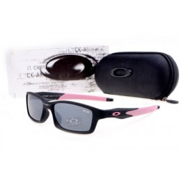 Oakley Crosslink Sunglasses Matte Black/Pink/Grey Iridium