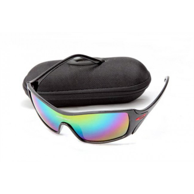 Oakley Dart Sunglasses Matte Black/Colorful Iridium